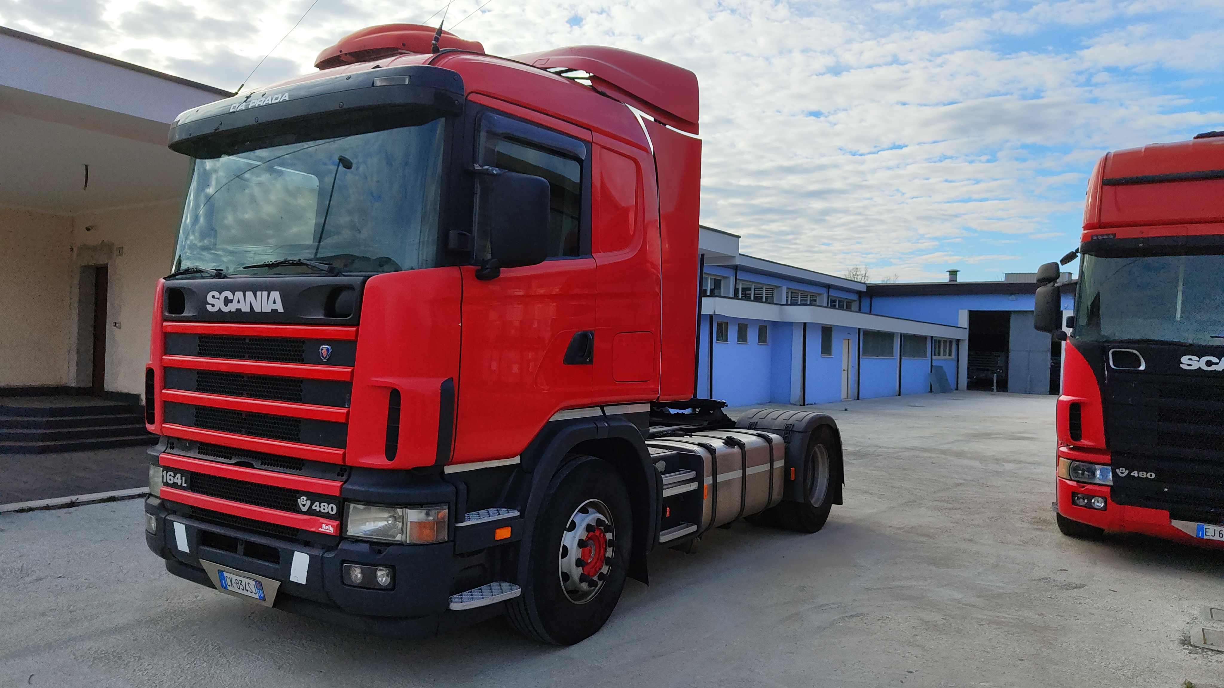 SCANIA 164.480 V8 tetto basso